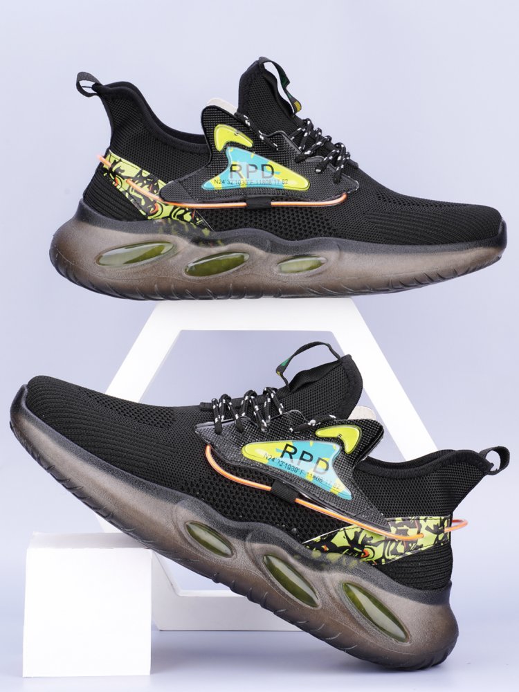 Andhak Men Black Casual Sneakers
