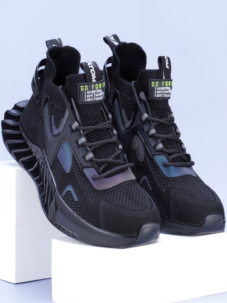 Atom SpeedRider Black Sneakers
