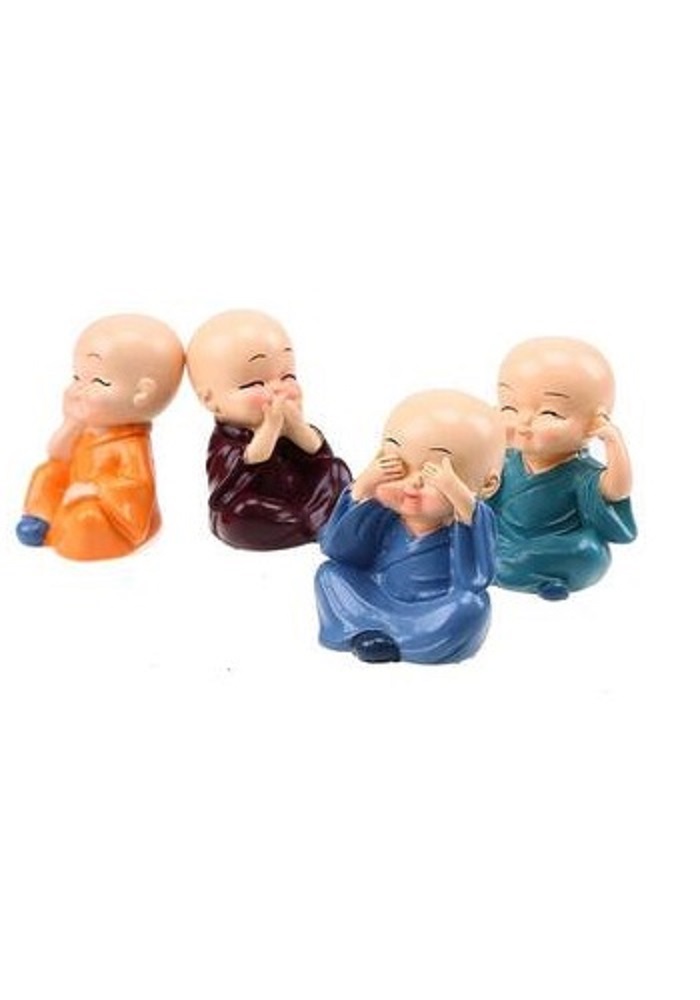 Monk Lamba for Vastu gives Positive Environment | Little Monk Doll ornament for Peace and Calm Enviro