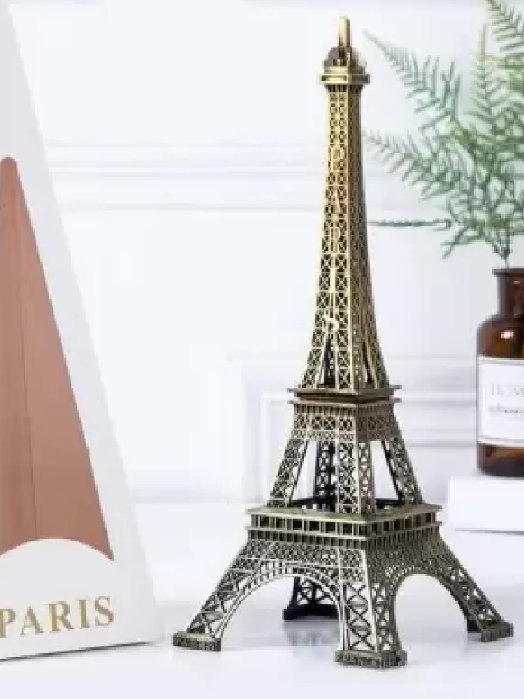 Eiffel Tower Statue (Multicolor, 13 CM)