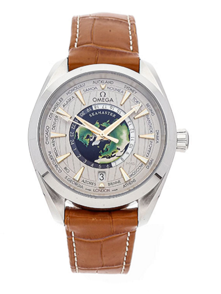 Luxury Watch Seamaster Aqua Terra GMT Worldtimer
