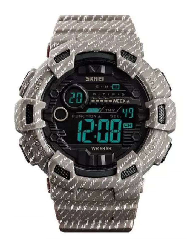 SKMEI Digital Watch - For Men 1472 Khaki Chronograph