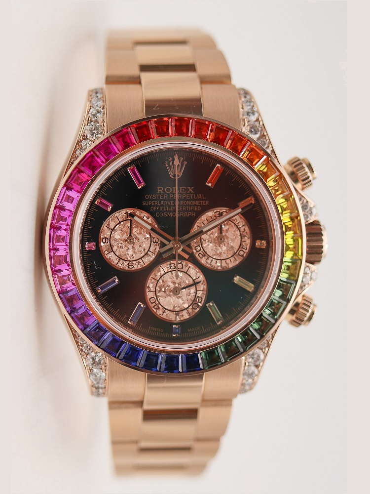DAYTONA RAINBOW CUSTOM DIAMONDS