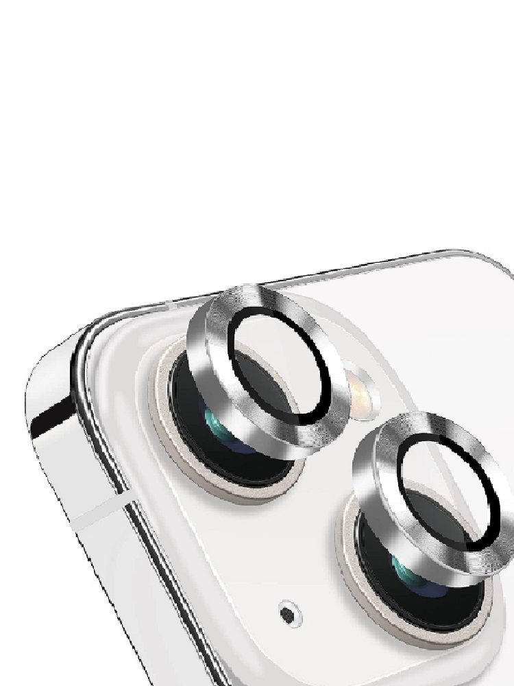 iPhone Camera Lens Protector for iPhone 15 /iPhone 15 Plus, 9H Hardness Glass Anti-Scratch Ring Lens
