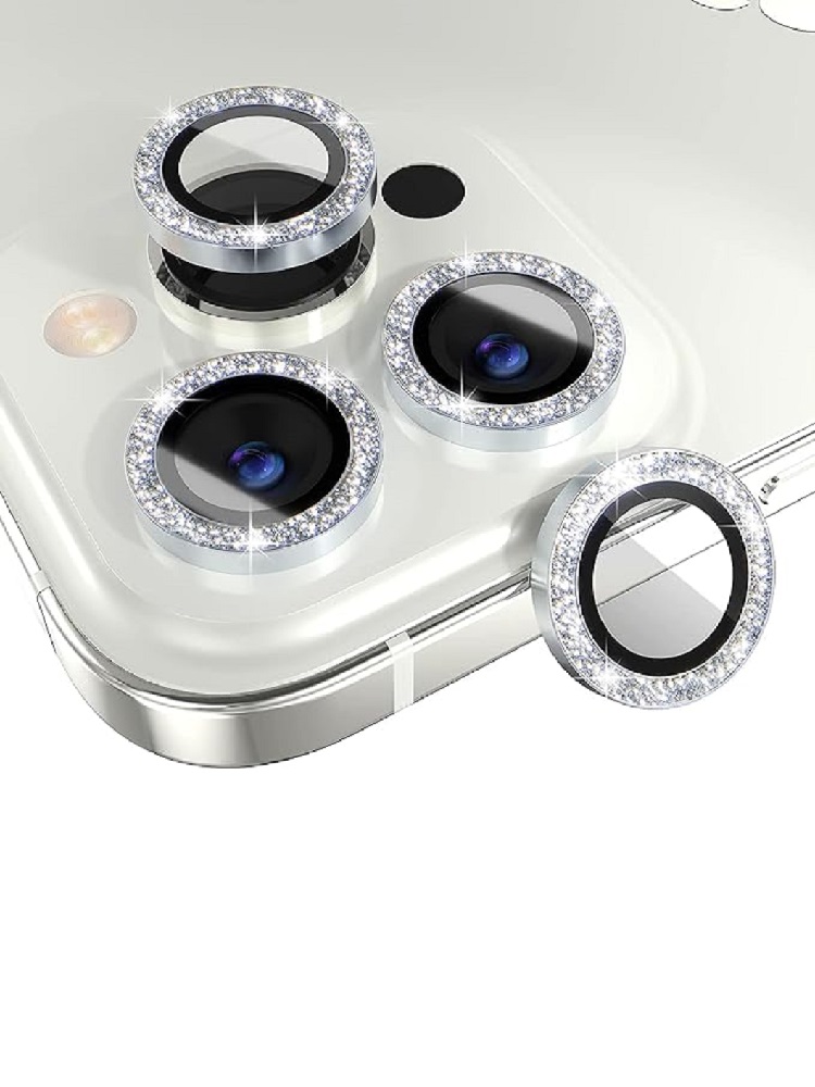 iPhone Camera diamond ring Lens Protector for iPhone 13 pro /iPhone 13 Pro max, 9H Hardness Glass Ant